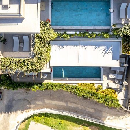 Seafront Villas I "Free" Heated Pools & 100M To Sea Chania  Exterior foto