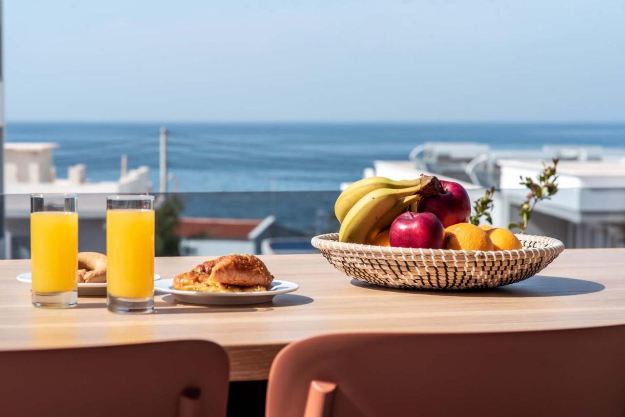 Seafront Villas I "Free" Heated Pools & 100M To Sea Chania  Exterior foto