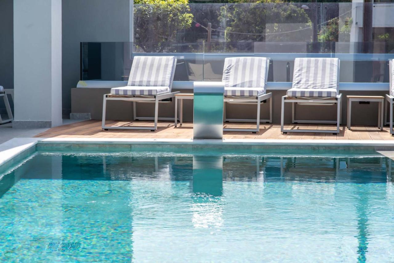 Seafront Villas I "Free" Heated Pools & 100M To Sea Chania  Exterior foto