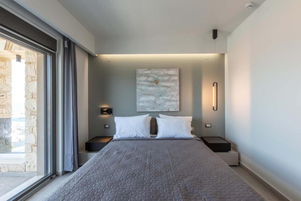 Seafront Villas I "Free" Heated Pools & 100M To Sea Chania  Exterior foto