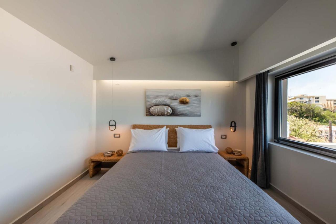 Seafront Villas I "Free" Heated Pools & 100M To Sea Chania  Exterior foto