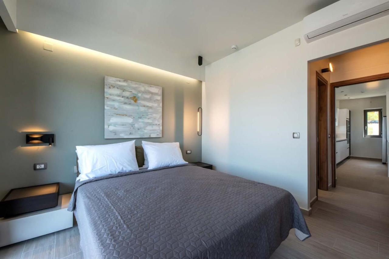 Seafront Villas I "Free" Heated Pools & 100M To Sea Chania  Exterior foto