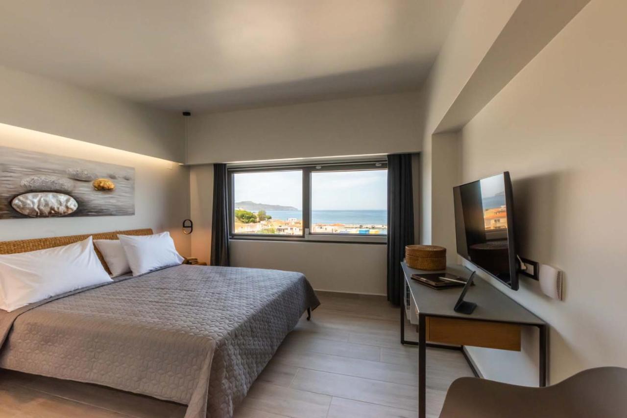 Seafront Villas I "Free" Heated Pools & 100M To Sea Chania  Exterior foto