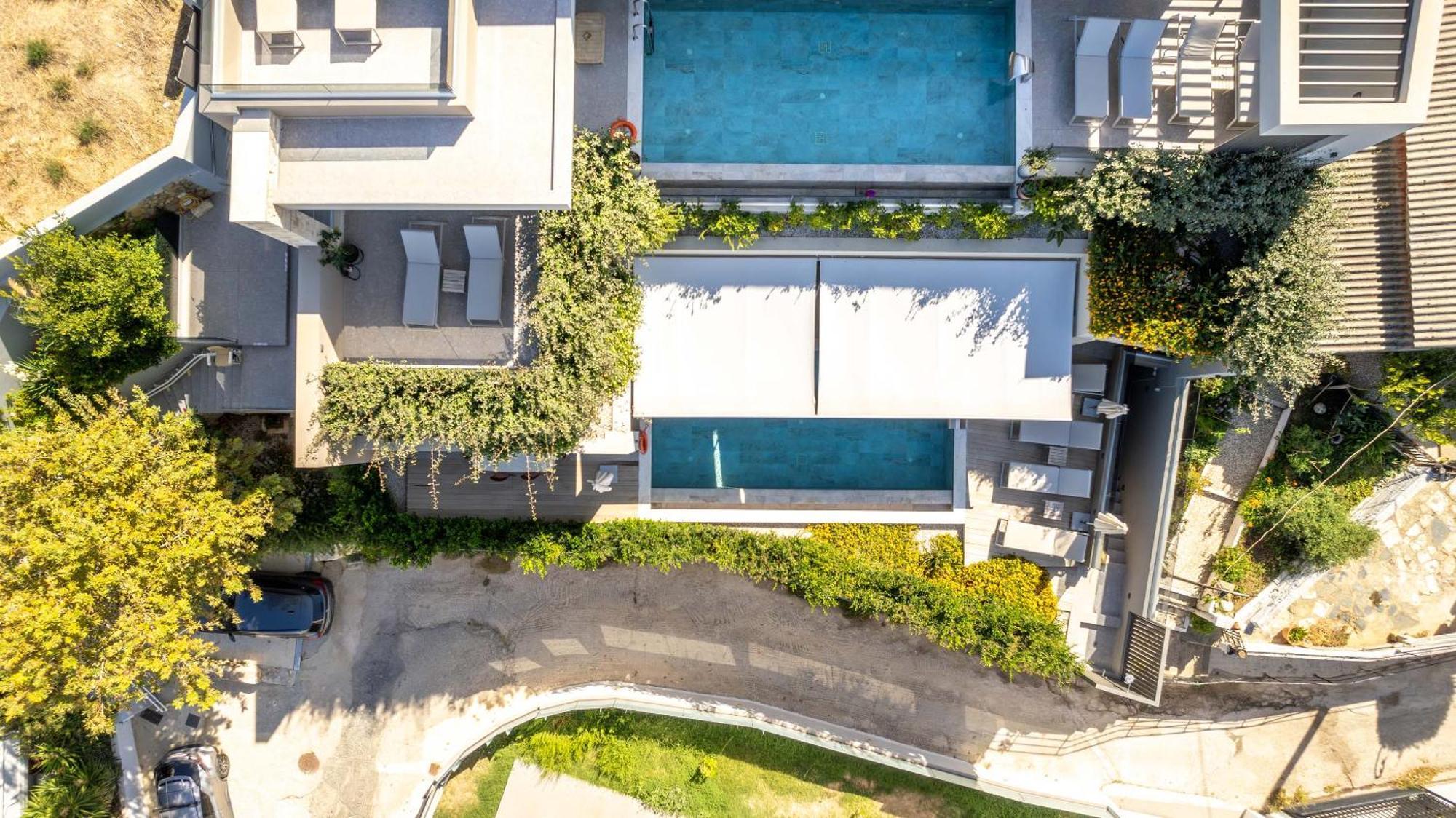 Seafront Villas I "Free" Heated Pools & 100M To Sea Chania  Exterior foto